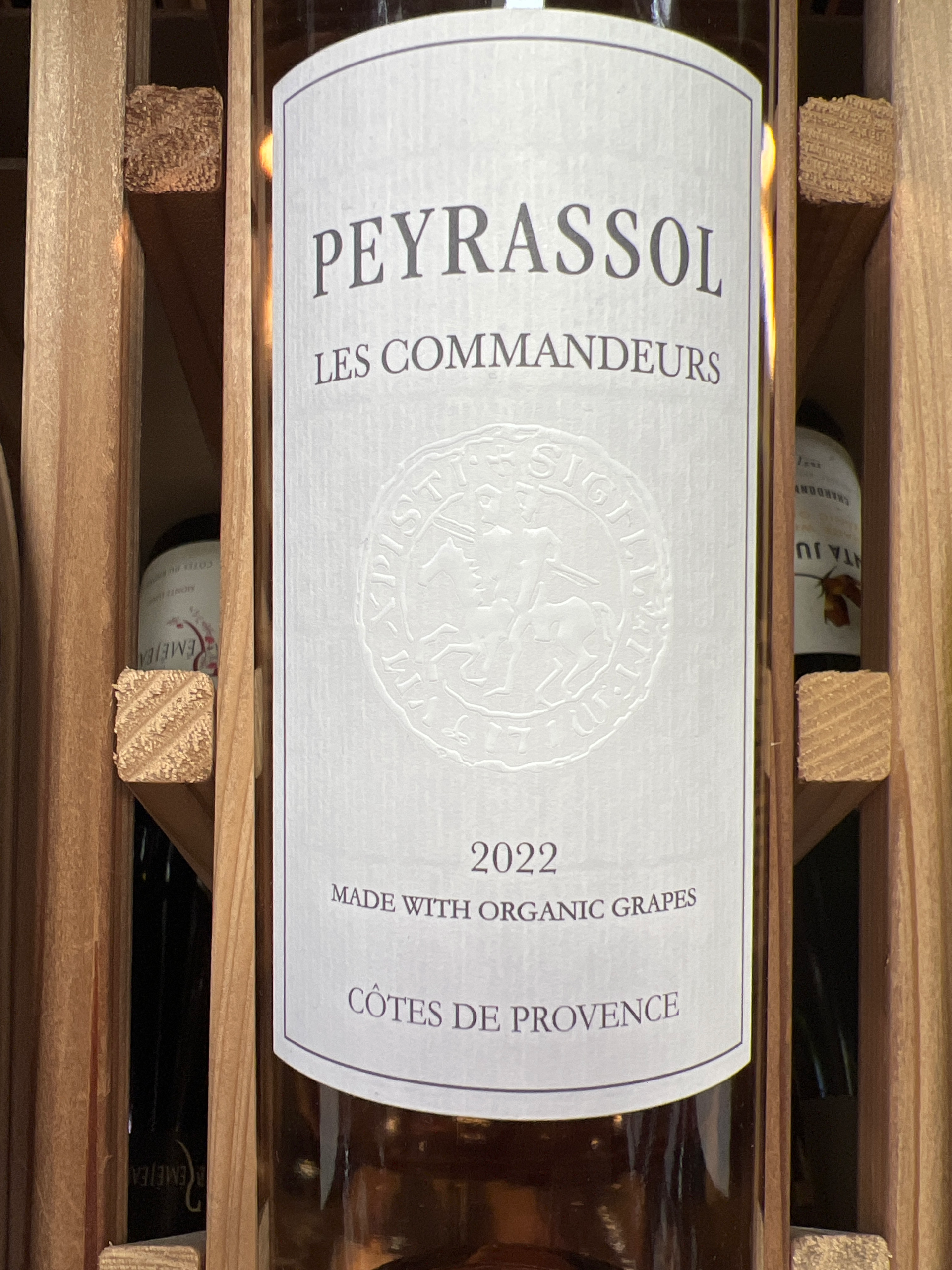 Peyrassol Cuvee  de Commandeurs Organic